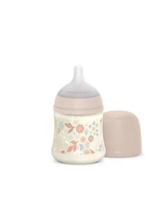 Biberón 150Ml Fisio 0-3M Flujo S Wonder Rosa Suavinex