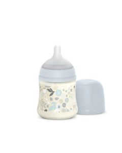 Biberón 150Ml Fisio 0-3M Flujo S Wonder Celeste Suavinex