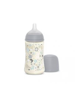 Biberón 270Ml Fisio 3-6M Flujo M Wonder Celeste Suavinex