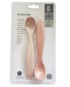 Pack X 2 Uds Cucharas Wonder Rosa / Blanco Suavinex