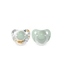 Chupete Anat. Sx Pro 0-6m (X2uds) - Verde Suavinex