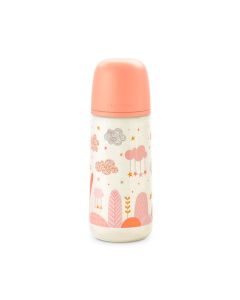 Biberon PP 360ml Anat Silic +6m 2L - Rosa Suavinex