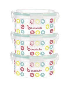 Pack x 3 bowls con cierre 300ml Babymoov