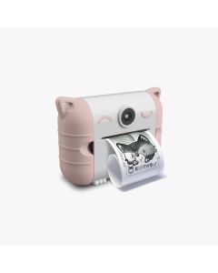 Cámara con impresión térmica Kidyprint - Rosa Kidywolf