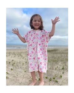 Poncho Pink Flowers - Mini Martin Pescador