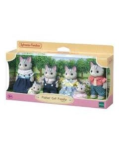 Fisher Cat Family Sylvanian Families