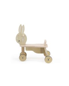 Wooden Bicycle 4 Wheels - Mrs, Rabbit Trixie