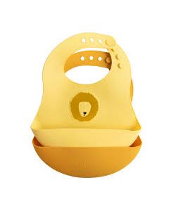 Silicone Bib 2-Pack - Mr, Lion Trixie