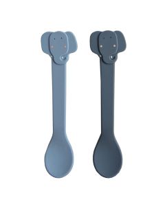 Silicone Spoon 2-Pack - Mrs, Elephant Trixie