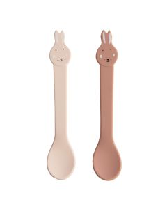 Silicone Spoon 2-Pack - Mrs, Rabbit Trixie