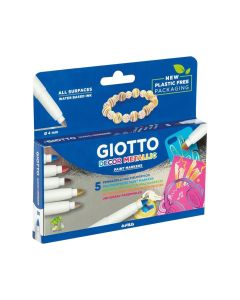 Marcadores Decor Metal x 12 Giotto