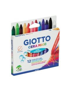 Crayon Cera Maxi x 12 colores Giotto