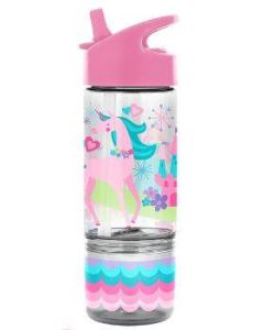 Botella con pico & snack - Unicornio Stephen Joseph