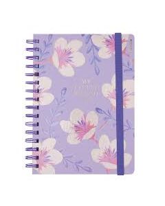 Agenda My little world semana a la vista cosida Mooving