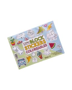 Block Stickers Coloreables Chau Pantallas