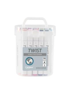 Marcadores Twist x 36 Campus