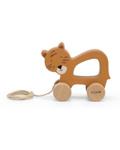 Wooden Pull Along Toy - Mr. Tiger Trixie