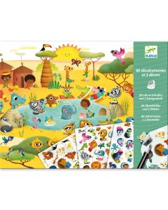 Savannah, Desert, And North Pole: Time For Fun! Design By By