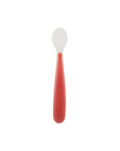Cuchara Soft Silicona 6+ Rosa Chicco