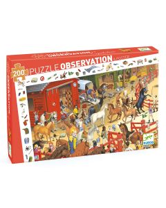 Horse Riding - 200 Pcs Djeco