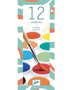 12 Color Cakes - Classic Design By By Djeco