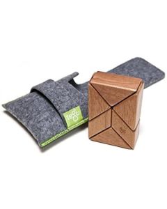 6 Piece Pocket Pouch Prism - Mahogany Tegu