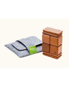 8 Piece Pocket Pouch - Natural Mahogany Tegu