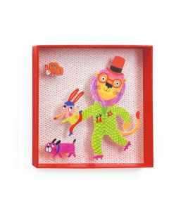 Lion - 21X21X4Cm Little Big Room By Djeco