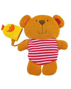 Teddy + Patito Manoplas De Baño Hape