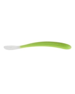 Cuchara Soft Silicona 6+ Verde Chicco