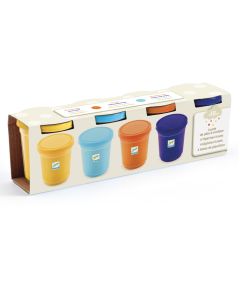 4 Tubes Of Play Dogh - Nature Design By By Djeco
