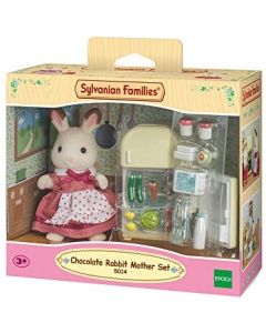 Chocolate Rabbit Mother Set (Fridge) Sylvanian Families