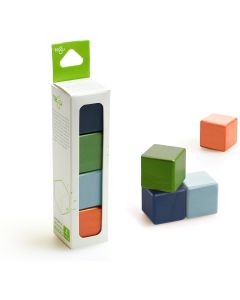 4 Piece A La Carte - Cubes - Tegu Nelson Tegu