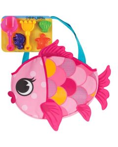 Bolso playero con juguetes - Pez Stephen Joseph