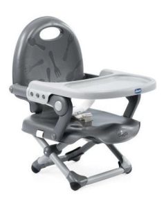 Pocket asiento elevador Dark Grey Chicco