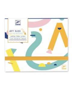 Arty Block - Painting Paper Design By By Djeco