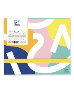 Arty Block - Colored Paper Design By By Djeco