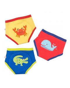 Set x 3 Slips de entrenamiento Diseño Mar Zoocchini