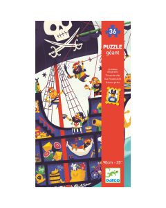 The Pirate Ship 36 pcs Djeco