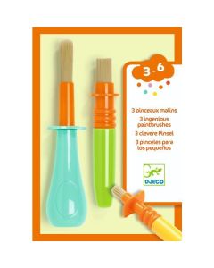 3 Ingenious Paintbrushes Design By By Djeco