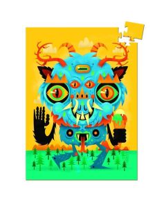 Mini puzzle 60 pcs The Monster Djeco