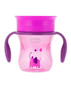 Vaso EVOLUTIVO PERFECT 360 12m+ NIÑA CHICCO