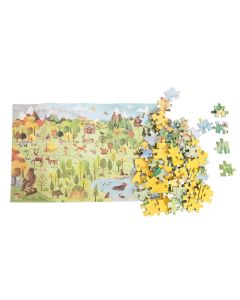 Puzzle (96Pcs) La Foret Moulin Roty