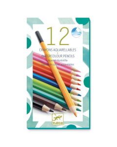 12 Watercolour Pencils Design By By Djeco