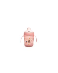 Learning Cup 200Ml +6M (Pico Antiderrame) Rosa Suavinex