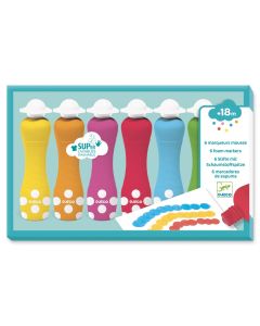 6 foarm markers Design by Djeco