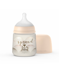 Biberón Pp 150Ml Sx Pro 0-3M Flujo S Spread Joy Beige Silico