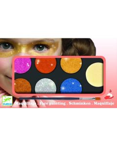 Palette 6 Colours - Metallic Design By By Djeco