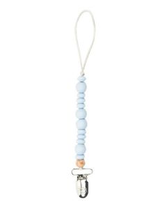 Clip para chupete celeste pastel  BELLA TUNNO