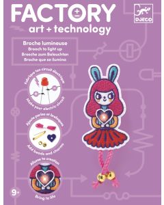 Brooch - Bunny girl Design by by Djeco